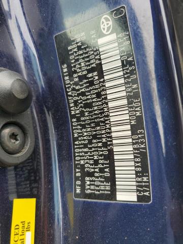 Photo 10 from auction – 2021 TOYOTA COROLLA LE with VIN 5YFEPMAE9MP218324