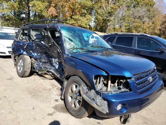 TOYOTA HIGHLANDER 2005 with VIN JTEDP21A650062683 - Photo from auction
