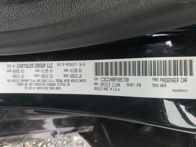 Photo 10 from auction – 2015 CHRYSLER 200 LIMITE with VIN 1C3CCCAB8FN591720