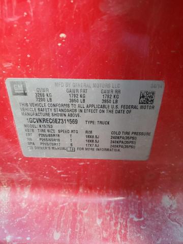 Photo 10 from auction – 2014 CHEVROLET SILVERADO with VIN 1GCVKREC6EZ311569