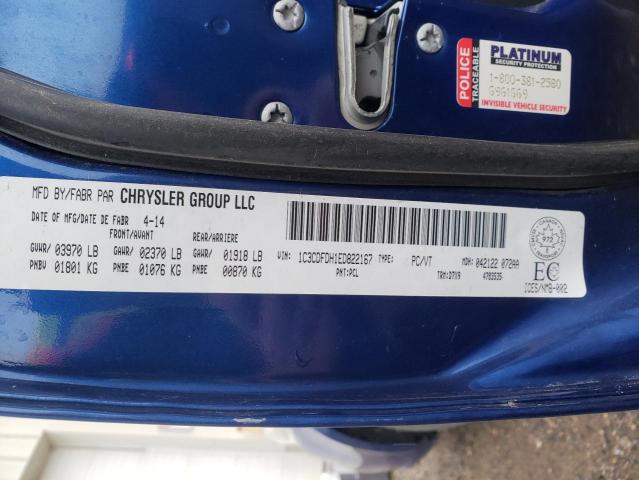 Foto 10 de la subasta – 2014 DODGE DART SE AE con VIN 1C3CDFDH1ED822167