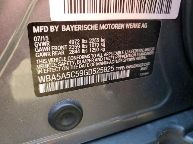 Photo 10 from auction – 2016 BMW 528 I with VIN WBA5A5C59GD525825