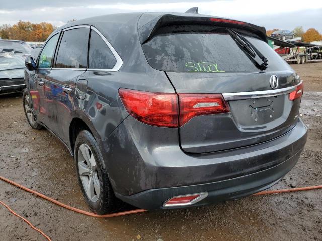 Photo 3 from auction – 2016 ACURA MDX with VIN 5FRYD4H23GB012643