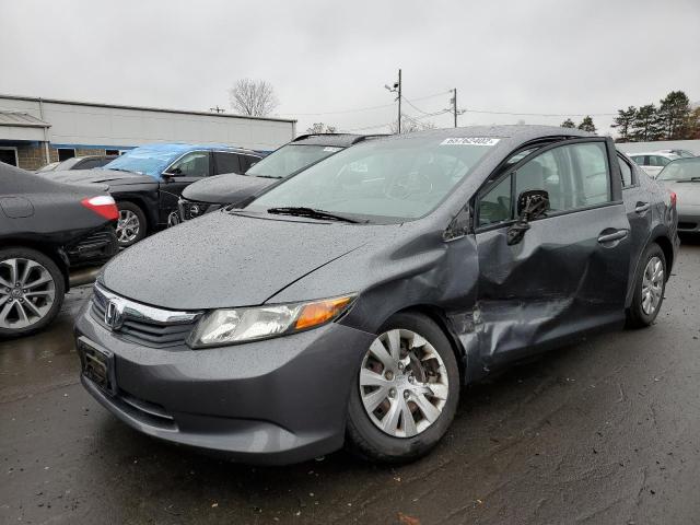 Photo 2 from auction – 2012 HONDA CIVIC LX with VIN 19XFB2F52CE378707