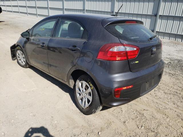 Photo 3 from auction – 2016 KIA RIO EX with VIN KNADN5A39G6577087