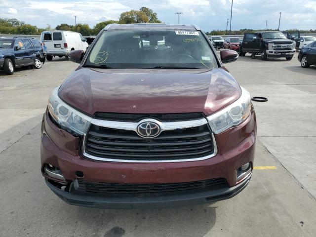 Photo 5 from auction – 2014 TOYOTA HIGHLANDER with VIN 5TDDKRFH1ES029752