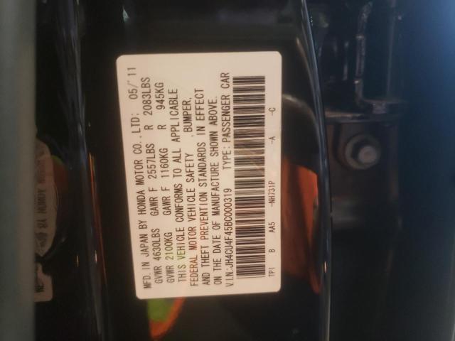 Photo 10 from auction – 2011 ACURA TSX with VIN JH4CU4F45BC000319
