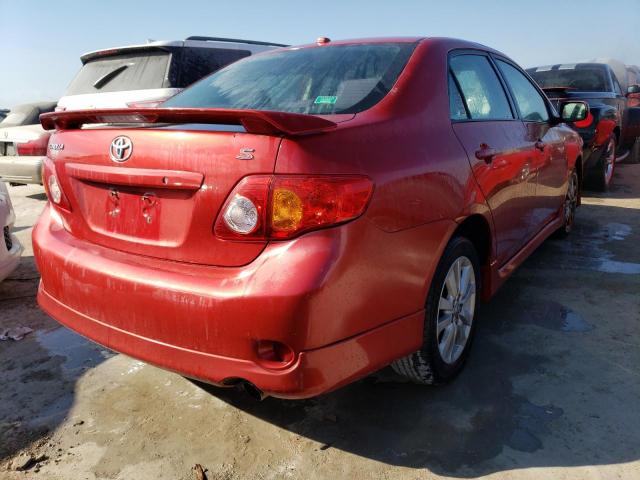 Photo 4 from auction – 2009 TOYOTA COROLLA BA with VIN 2T1BU40E69C178000