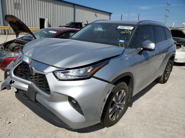 Photo 2 from auction – 2020 TOYOTA HIGHLANDER with VIN 5TDGZRBH7LS504431