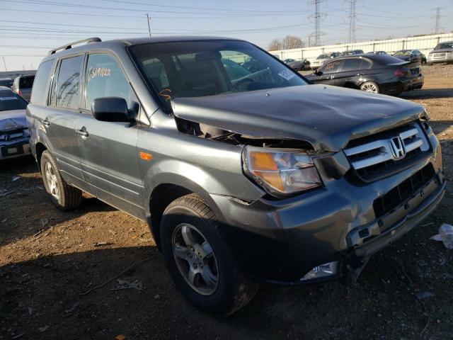 HONDA PILOT EX 2006 with VIN 5FNYF28456B020579 - Photo from auction