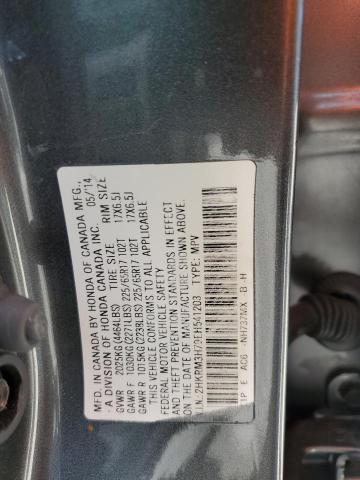 Photo 10 from auction – 2014 HONDA CR-V EXL with VIN 2HKRM3H79EH541203