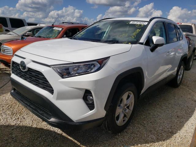 Photo 2 from auction – 2021 TOYOTA RAV4 XLE with VIN 2T3W1RFV7MC134635