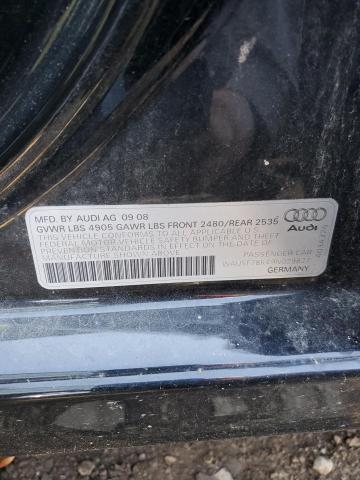 Photo 10 from auction – 2009 AUDI A4 PREMIUM with VIN WAUSF78K49N029827