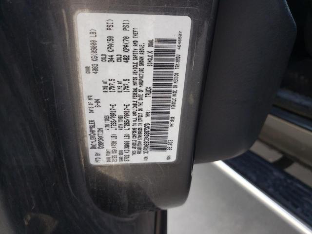 Photo 10 from auction – 2004 DODGE RAM 2500 S with VIN 3D7KA28C24G267373