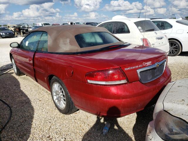 Photo 3 from auction – 2004 CHRYSLER SEBRING LX with VIN 1C3EL55R04N265063