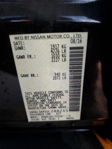 Photo 10 from auction – 2016 NISSAN ALTIMA 2.5 with VIN 1N4AL3AP1GC288215