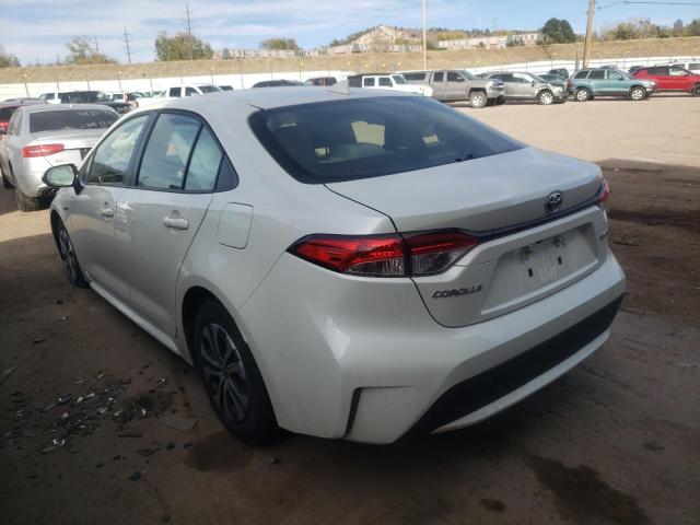 Photo 3 from auction – 2021 TOYOTA COROLLA LE with VIN JTDEAMDE0MJ031233