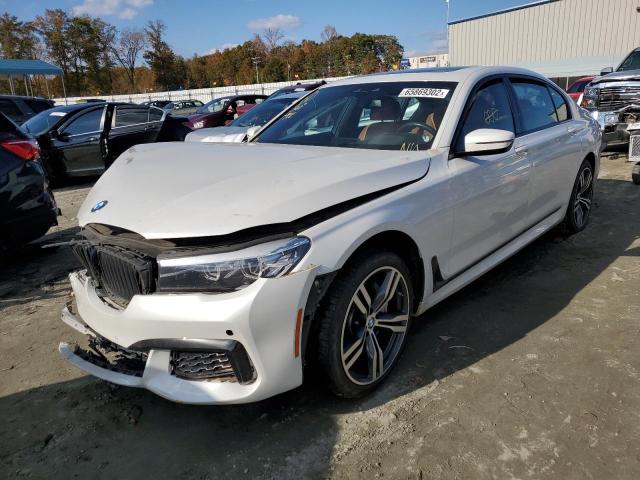 Photo 2 from auction – 2019 BMW 740 XI with VIN WBA7E4C55KGV28803