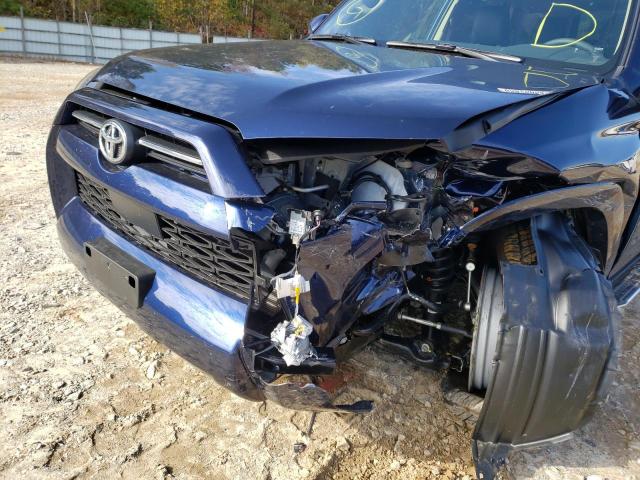 Photo 9 from auction – 2022 TOYOTA 4RUNNER SR with VIN JTEEU5JR0N5273109