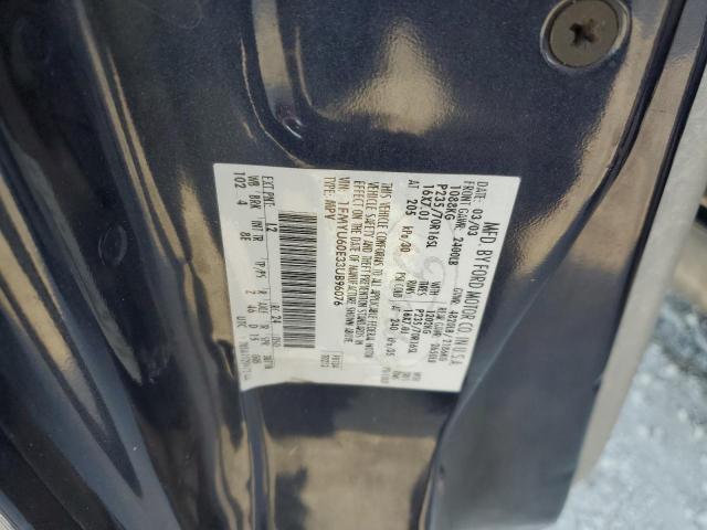 Photo 10 from auction – 2003 FORD EXPLORER S with VIN 1FMYU60E33UB96076