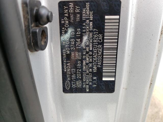Photo 10 from auction – 2014 HYUNDAI VELOSTER with VIN KMHTC6ADXEU182617