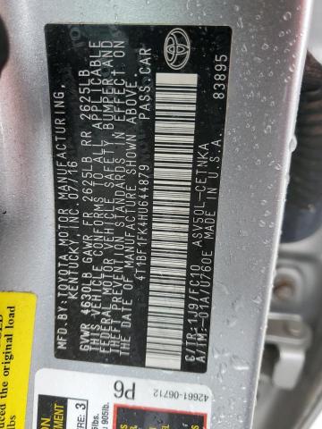 Photo 10 from auction – 2017 TOYOTA CAMRY LE with VIN 4T1BF1FK4HU644879
