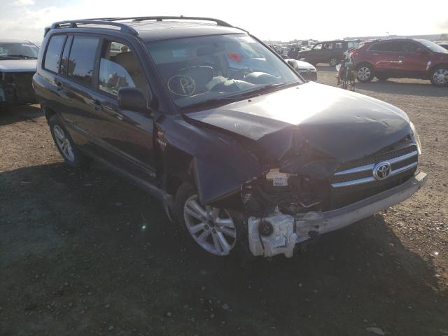 TOYOTA HIGHLANDER 2007 with VIN JTEEW21AX70048151 - Photo from auction