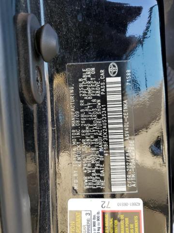 Photo 10 from auction – 2010 TOYOTA CAMRY BASE with VIN 4T1BF3EK2AU535341