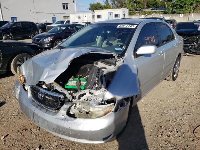 Photo 2 from auction – 2008 TOYOTA COROLLA CE with VIN 1NXBR32E98Z965643