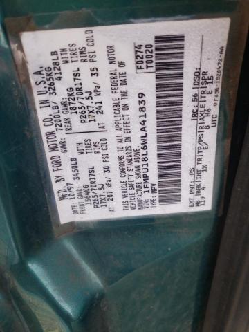 Photo 10 from auction – 1998 FORD EXPEDITION with VIN 1FMPU18L6WLA41839