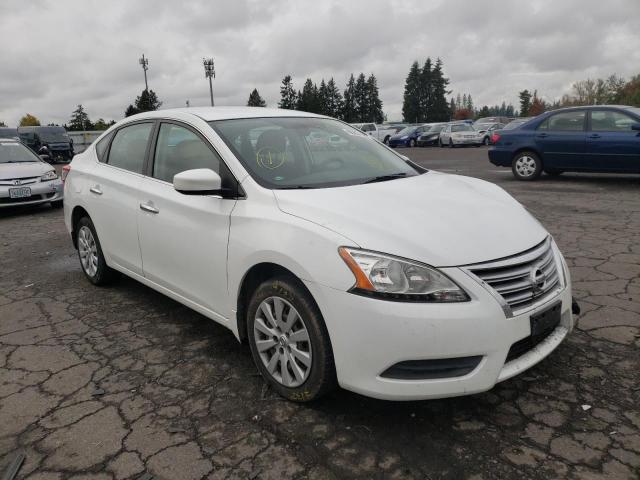 NISSAN SENTRA S 2014 with VIN 3N1AB7AP3EY259634 - Photo from auction