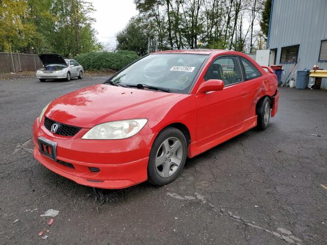 Photo 2 from auction – 2004 HONDA CIVIC EX with VIN 1HGEM21994L067592