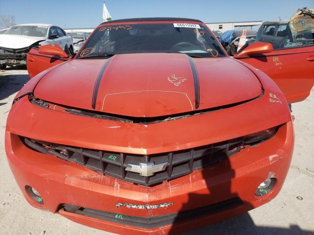 Photo 7 from auction – 2011 CHEVROLET CAMARO LT with VIN 2G1FB3DD2B9189495