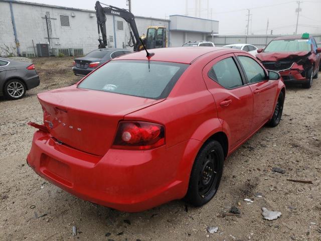 Photo 4 from auction – 2014 DODGE AVENGER SE with VIN 1C3CDZAB1EN196745
