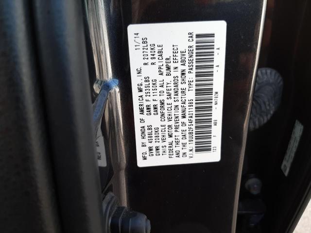 Photo 10 from auction – 2015 ACURA TLX TECH with VIN 19UUB2F54FA011985