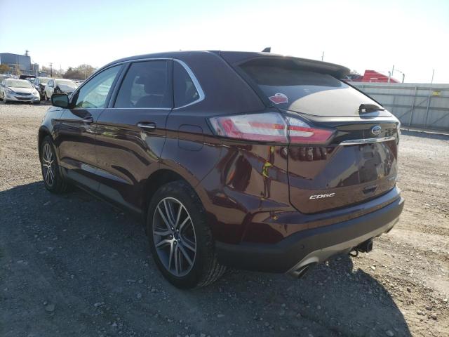 Photo 3 from auction – 2019 FORD EDGE TITAN with VIN 2FMPK4K98KBC35805