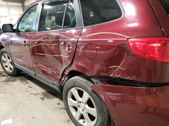 Photo 9 from auction – 2007 HYUNDAI SANTA FE S with VIN 5NMSH13E27H091586