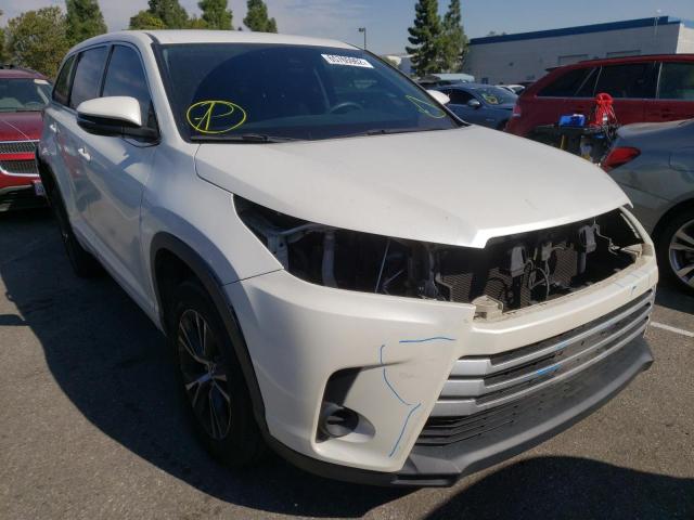 TOYOTA HIGHLANDER 2017 with VIN 5TDZARFH4HS031038 - Photo from auction