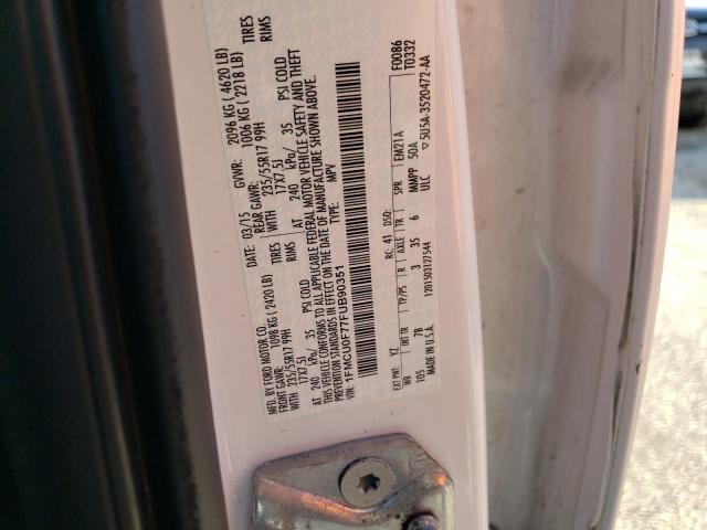 Photo 10 from auction – 2015 FORD ESCAPE S with VIN 1FMCU0F77FUB90351