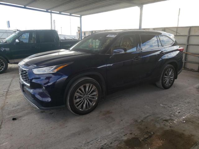 TOYOTA HIGHLANDER 2021 with VIN 5TDFZRBH5MS107832 - Photo from auction