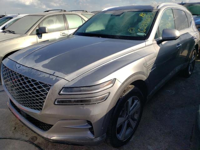 Photo 2 from auction – 2021 GENESIS GV80 BASE with VIN KMUHCESC8MU049893