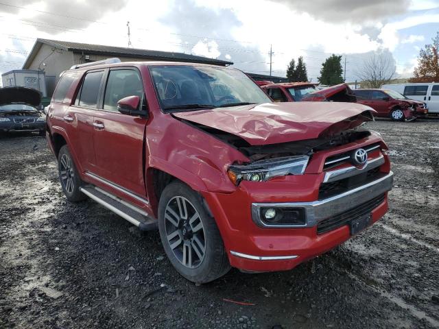 TOYOTA 4RUNNER TR 2021 with VIN JTEKU5JR8M5875211 - Photo from auction