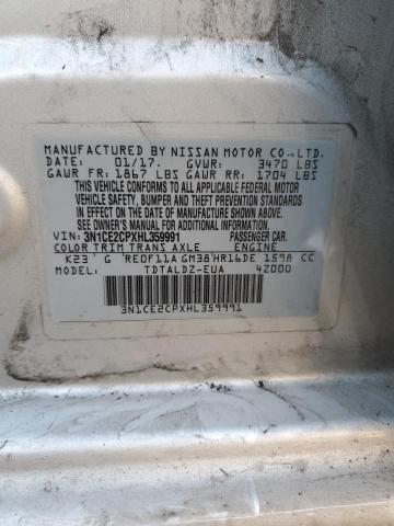 Photo 10 from auction – 2017 NISSAN VERSA NOTE with VIN 3N1CE2CPXHL359991