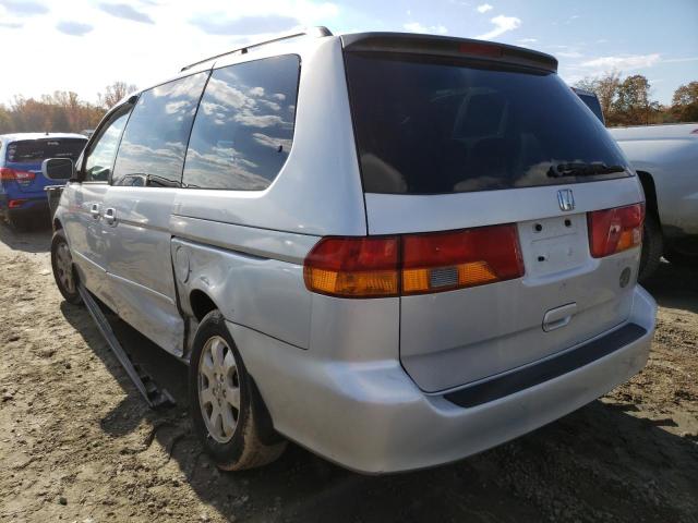 Photo 3 from auction – 2002 HONDA ODYSSEY EX with VIN 2HKRL18622H550187