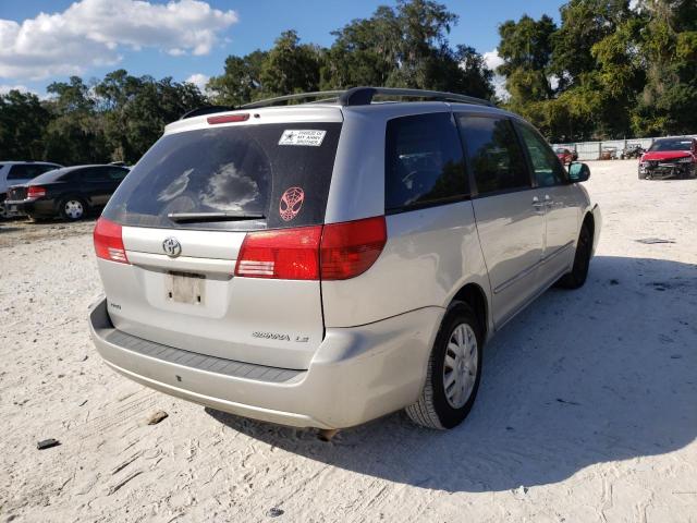 Photo 4 from auction – 2004 TOYOTA SIENNA CE with VIN 5TDZA23C44S045905