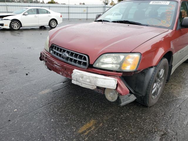 Photo 9 from auction – 2004 SUBARU LEGACY OUT with VIN 4S3BH675447641820