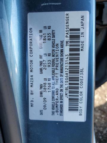 Photo 10 from auction – 2010 MAZDA 3 I with VIN JM1BL1SG6A1213143