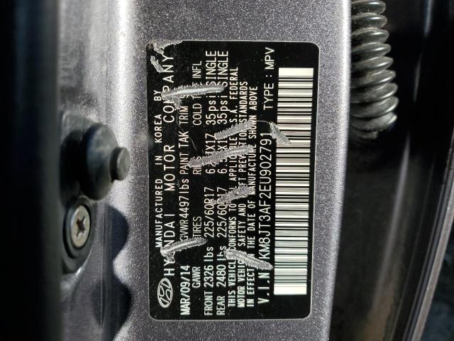 Photo 10 from auction – 2014 HYUNDAI TUCSON GLS with VIN KM8JT3AF2EU902791