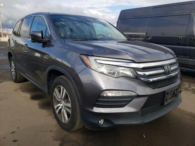 HONDA PILOT EXL 2018 with VIN 5FNYF6H61JB037638 - Photo from auction