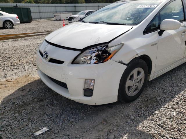 Photo 9 from auction – 2010 TOYOTA PRIUS with VIN JTDKN3DU5A0026877